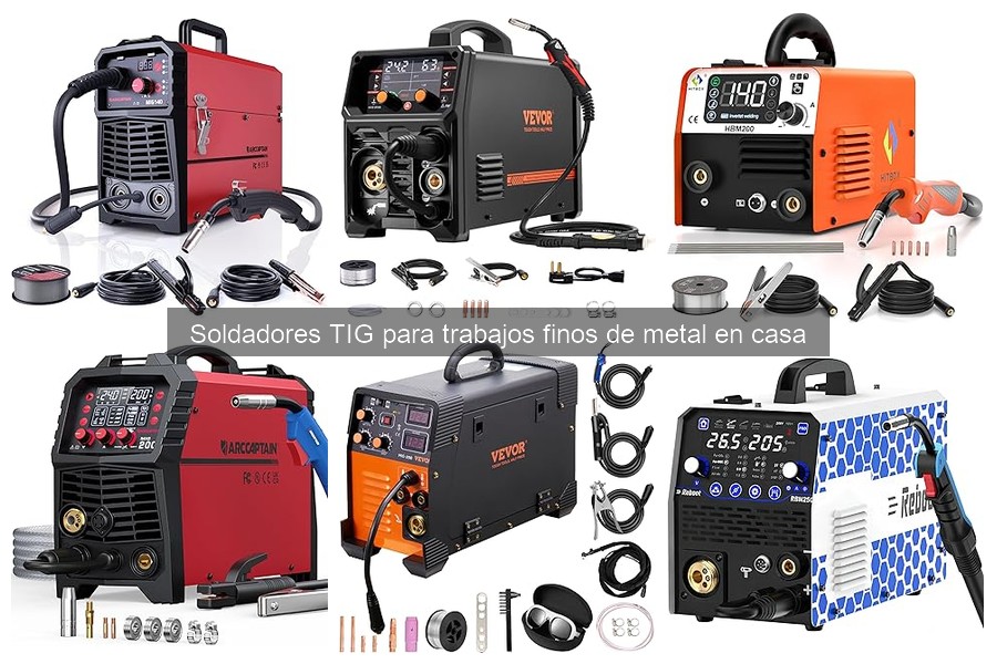 Mejores soldadores TIG para bricolaje en casa en 2023