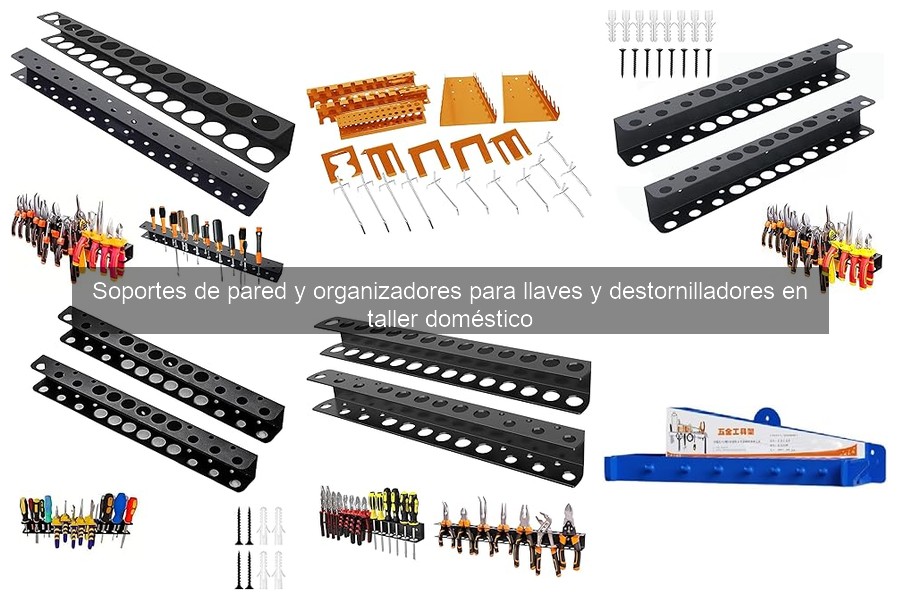 Mejores soportes de pared para herramientas en talleres