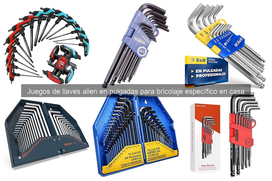 Mejores tiendas online para comprar llaves allen en pulgadas