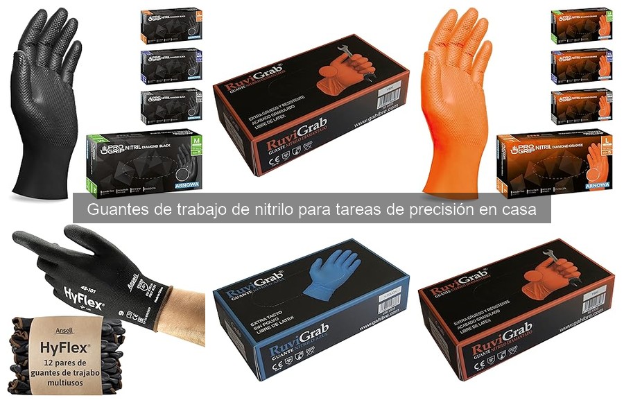 Mejores tiendas para comprar guantes de nitrilo en oferta