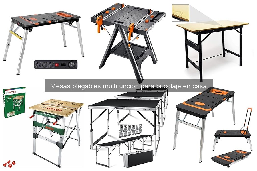 Mesas Plegables Multifunción para Bricolaje: ¿Qué Son y Cómo Usarlas?