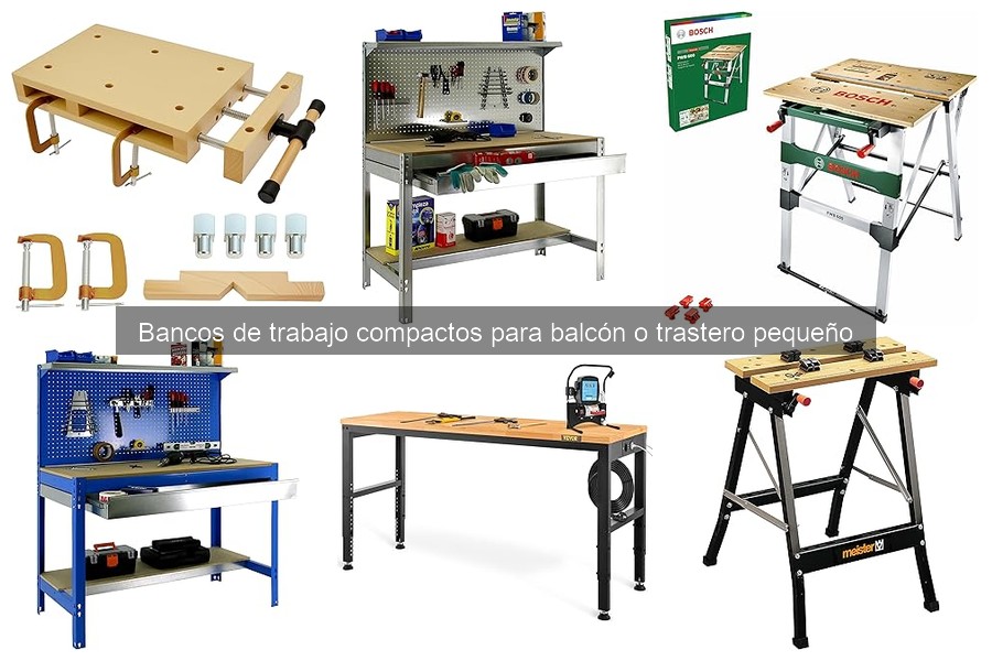 Monta un Banco de Trabajo Compacto en Espacios Reducidos