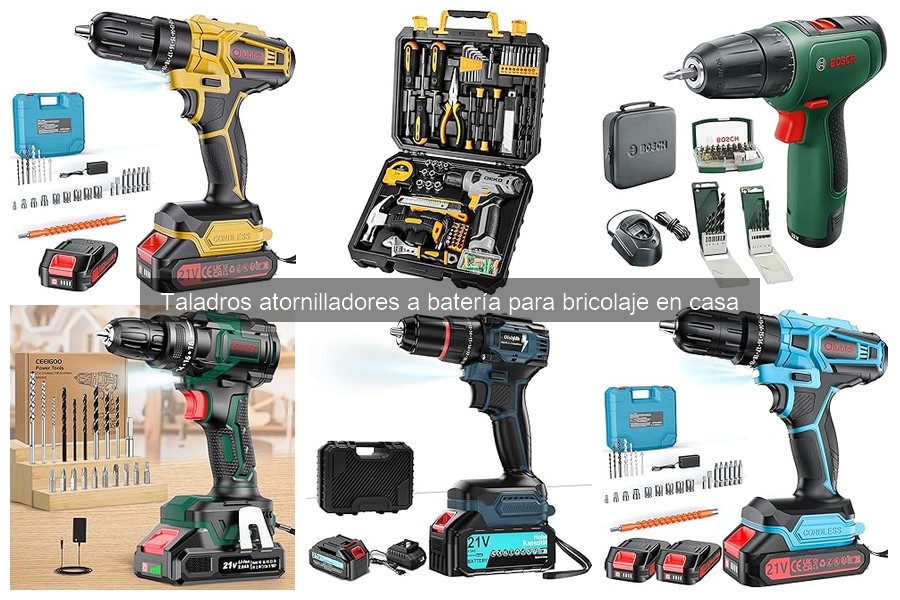 Ofertas en Taladros Atornilladores a Batería para Bricolaje