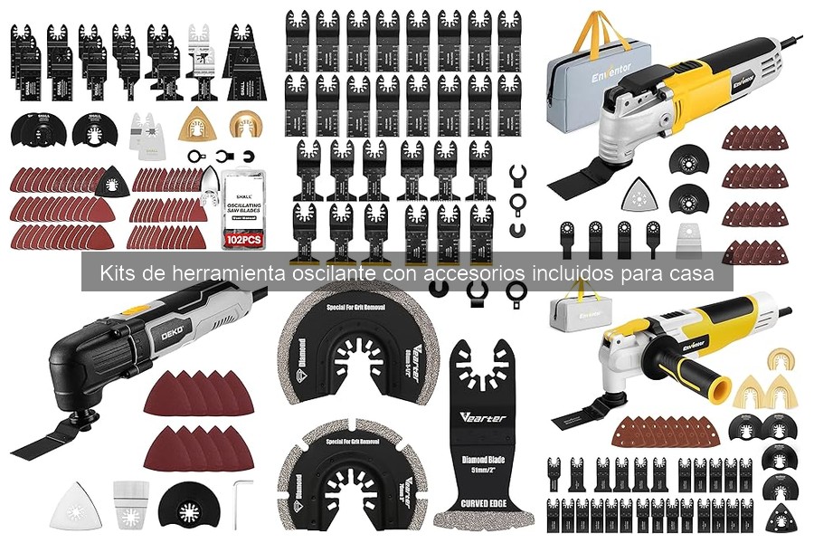 Opiniones de expertos sobre kits de herramienta oscilante