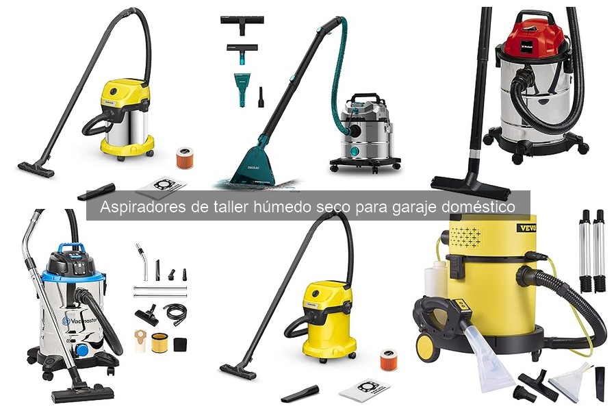 Opiniones de usuarios sobre aspiradores de taller húmedo y seco