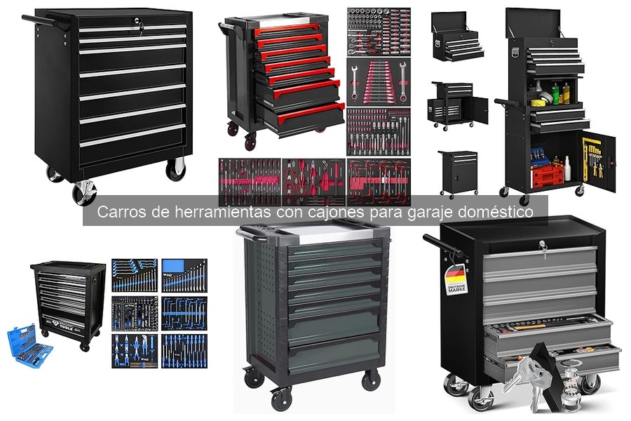 Opiniones de usuarios sobre carros de herramientas con cajones