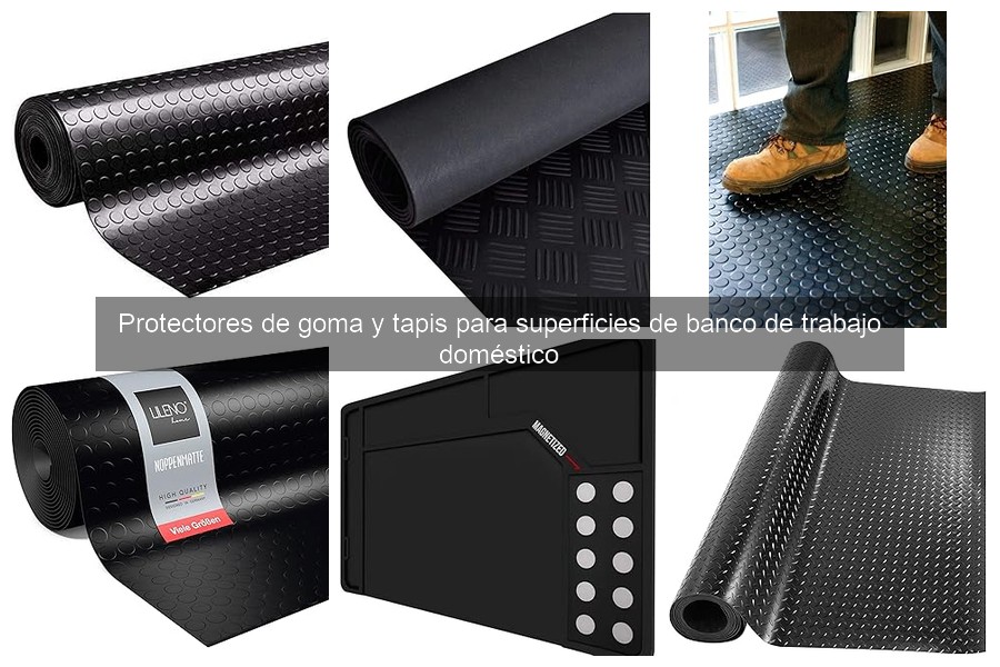 Opiniones de usuarios sobre protectores de goma para banco
