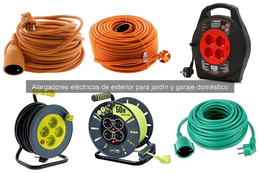 Opiniones sobre alargadores eléctricos para exterior