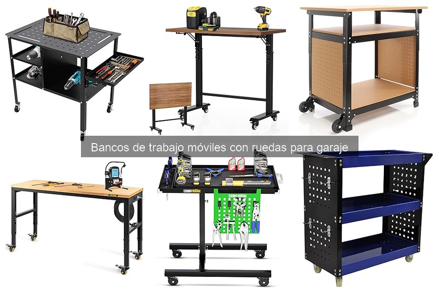 Opiniones sobre bancos de trabajo móviles: ¿Cuál elegir?