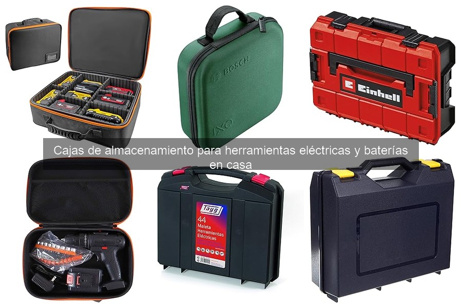Opiniones sobre cajas de almacenamiento para herramientas eléctricas