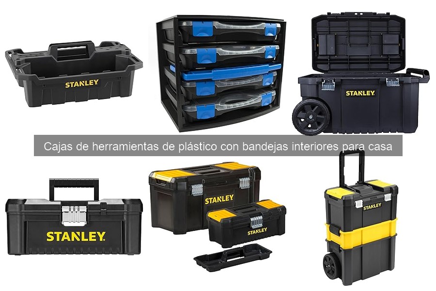 Opiniones sobre Cajas de Herramientas de Plástico con Bandejas