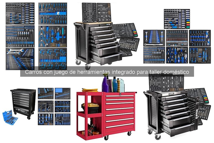 Opiniones sobre carros con herramientas integradas para taller