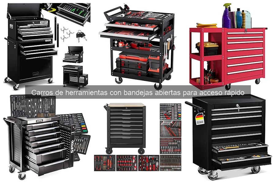 Opiniones sobre carros de herramientas abiertos: Guía práctica