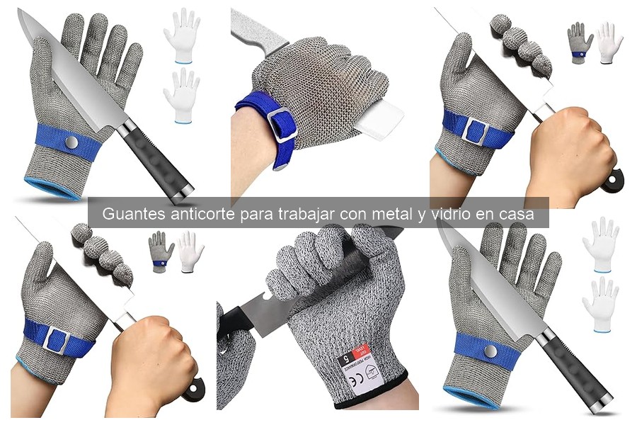 Opiniones sobre guantes anticorte para trabajar con metal y vidrio