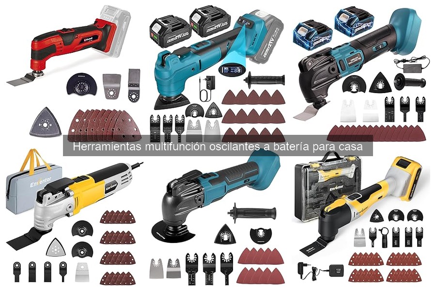 Opiniones sobre herramientas multifunción oscilantes a batería