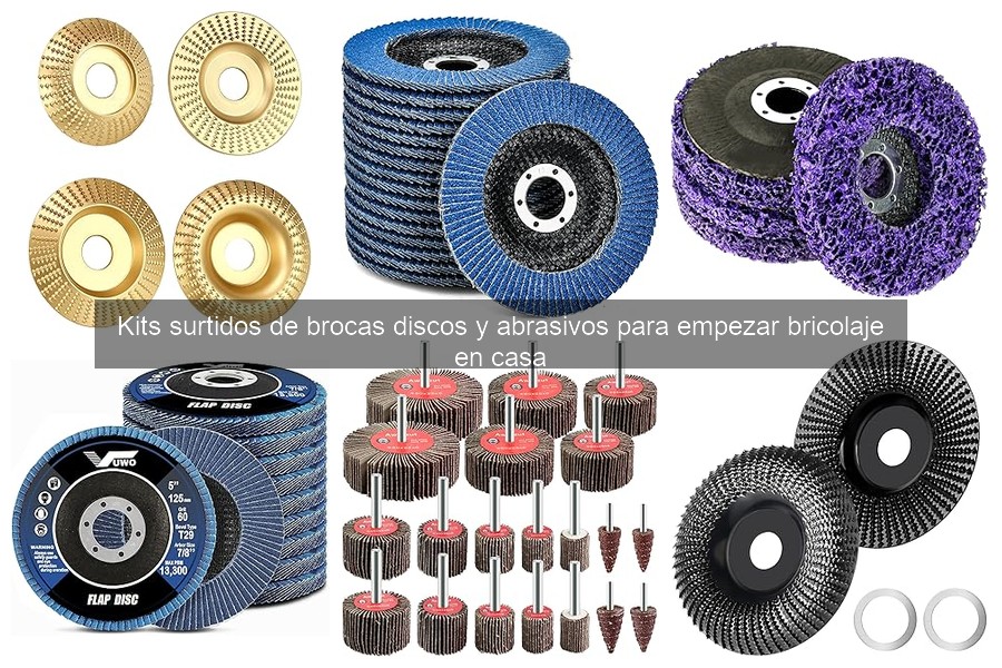 Opiniones sobre kits de brocas y discos para bricolaje