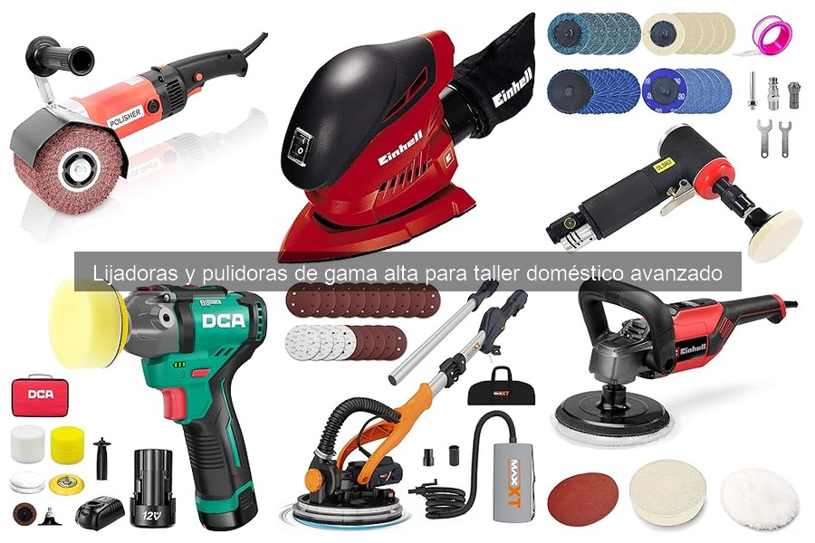 Opiniones sobre lijadoras de gama alta para taller doméstico