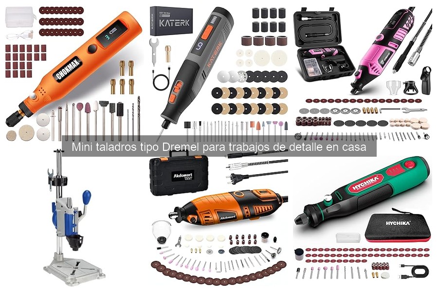 Opiniones sobre mini taladros Dremel: Reseñas y rendimiento
