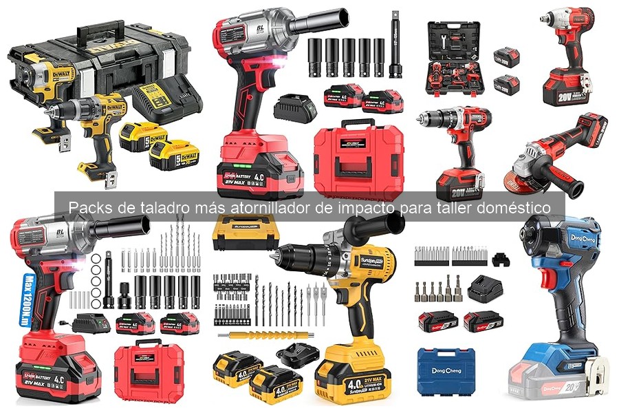 Opiniones sobre packs de taladro y atornillador de impacto