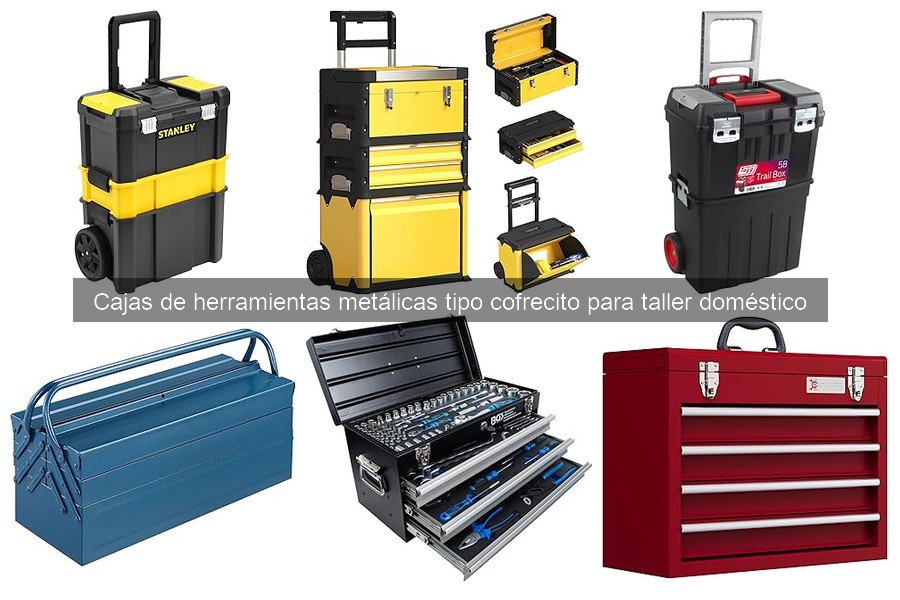 Organiza tu caja de herramientas metálica de forma efectiva