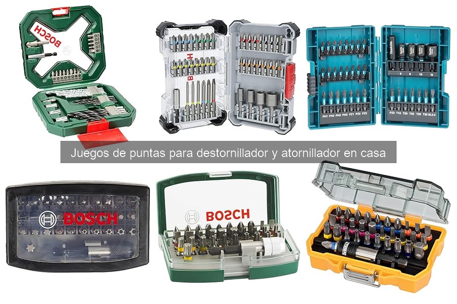 Organiza tu juego de puntas para atornillador de forma eficiente