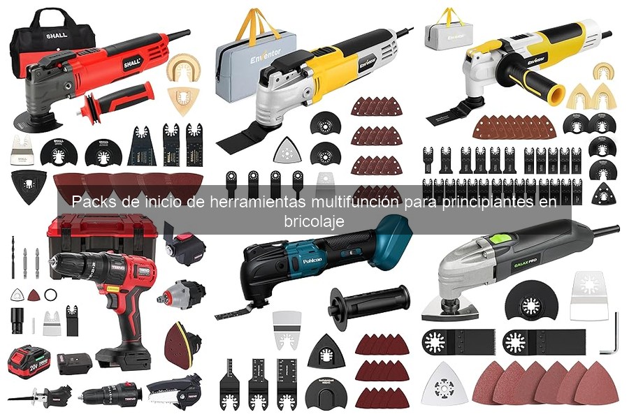 Organiza tu taller de bricolaje con un pack de herramientas
