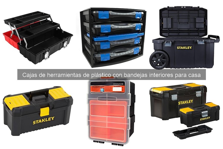 Organiza tus herramientas en cajas de plástico: consejos prácticos