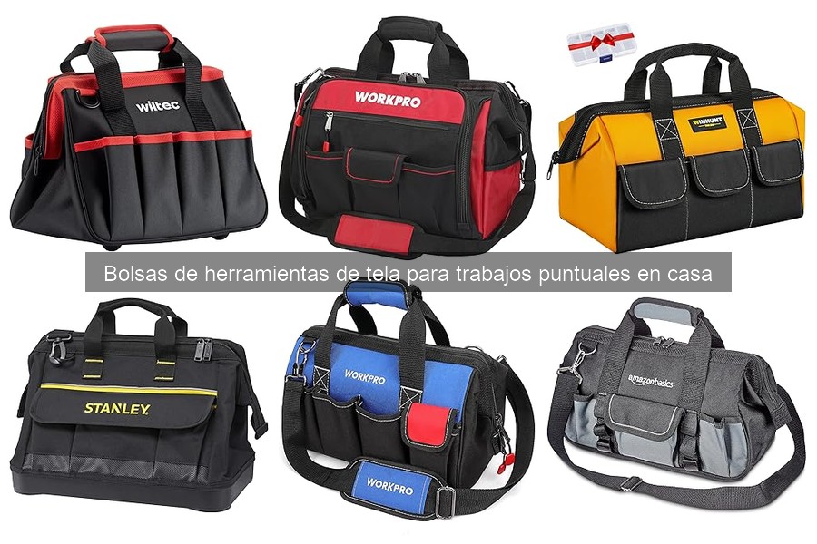 Organiza tus herramientas en una bolsa de tela de forma eficaz