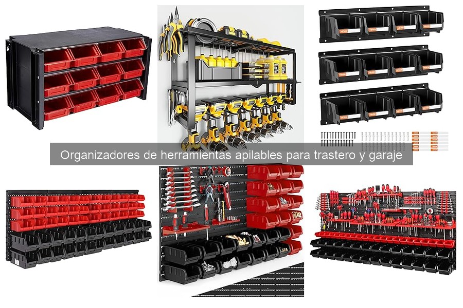 Organizadores de herramientas apilables: ¿qué son y para qué sirven?