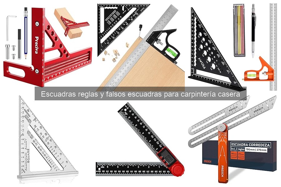 ¿Por qué elegir falsos escuadras para carpintería en casa?