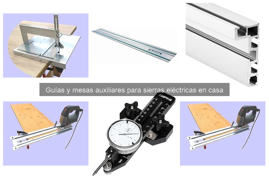 Precio promedio de guías y mesas auxiliares para sierras eléctricas