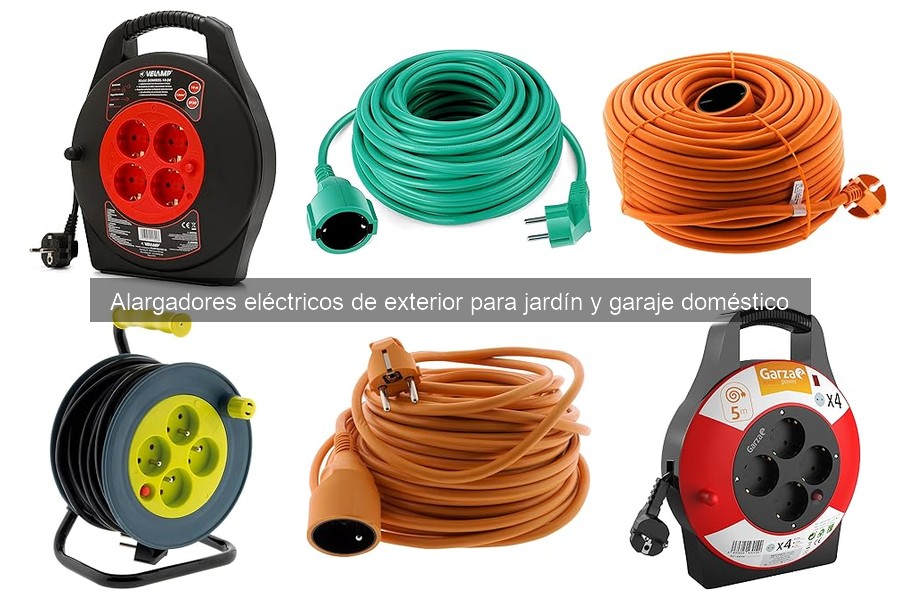 Precios de alargadores eléctricos para jardín en Amazon