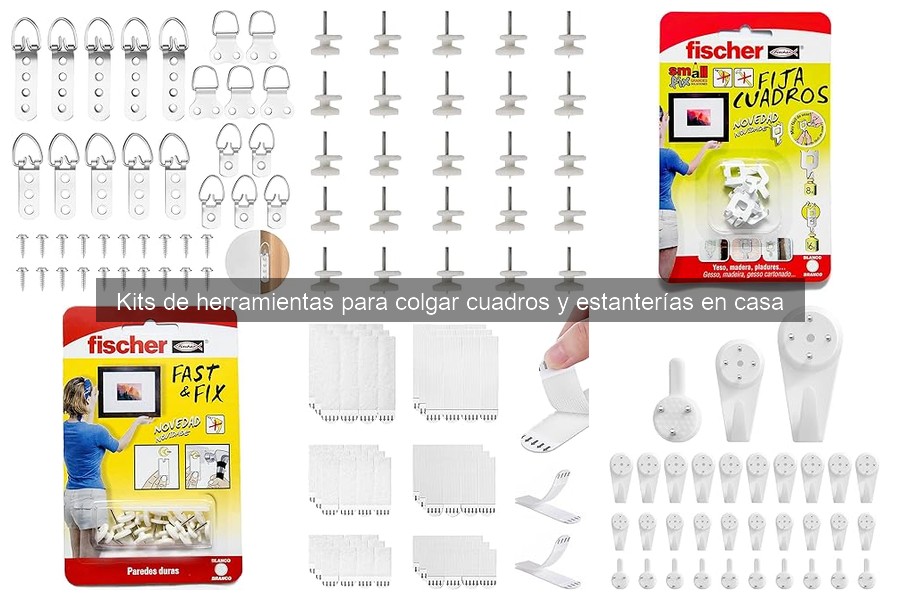 Precios de kits de herramientas para colgar cuadros en casa