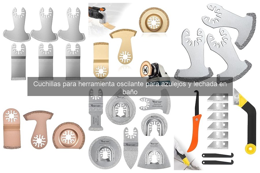 Precios promedio de cuchillas para herramienta oscilante