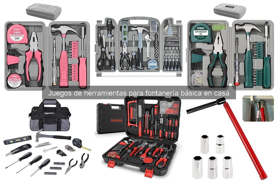 Precios promedio de juegos de herramientas para fontanería