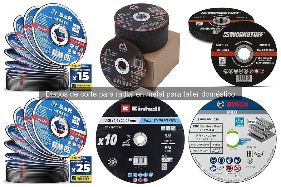 Preguntas frecuentes sobre discos de corte para radial en metal