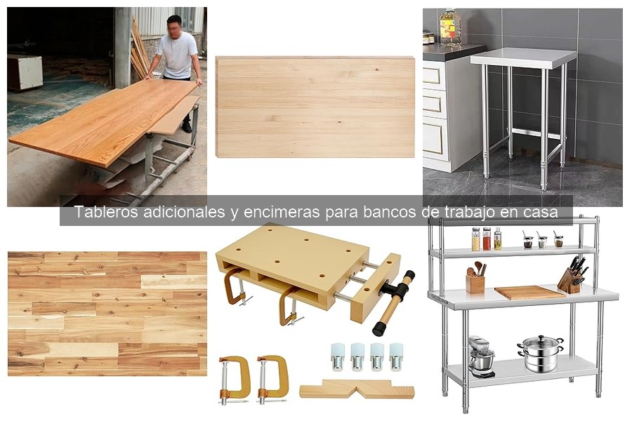 Preguntas Frecuentes sobre Tableros y Encimeras de Trabajo