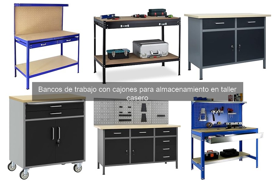 Problemas comunes al usar bancos de trabajo con cajones