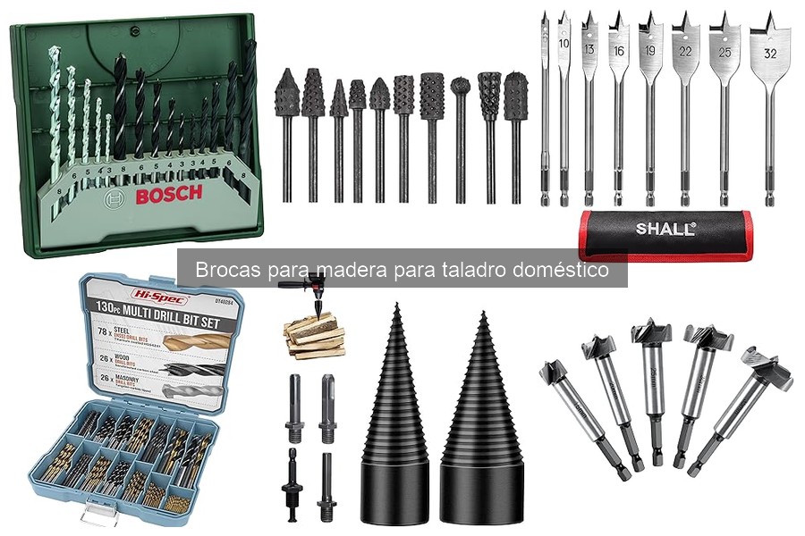 Problemas comunes al usar brocas para madera y soluciones