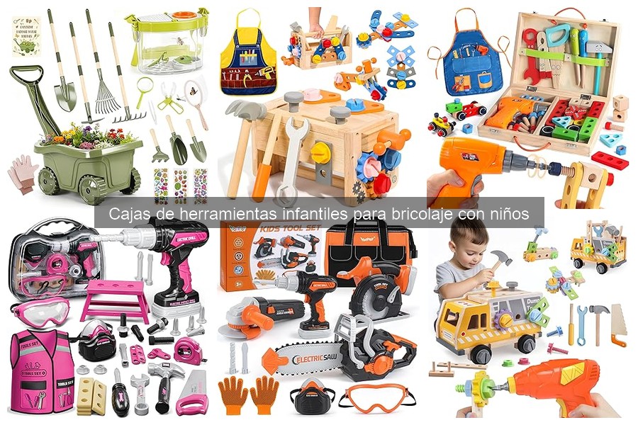 Problemas comunes al usar cajas de herramientas infantiles