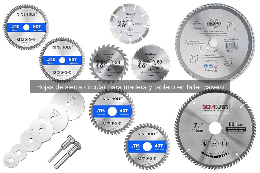 Problemas comunes al usar hojas de sierra circular