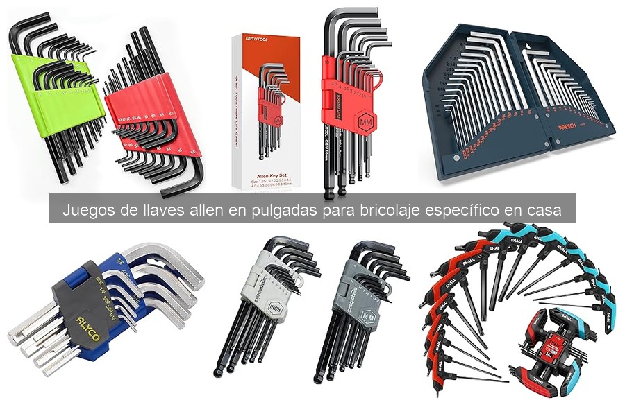 Problemas comunes al usar llaves allen en pulgadas