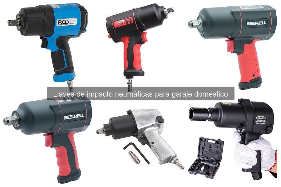 Problemas comunes al usar llaves de impacto neumáticas