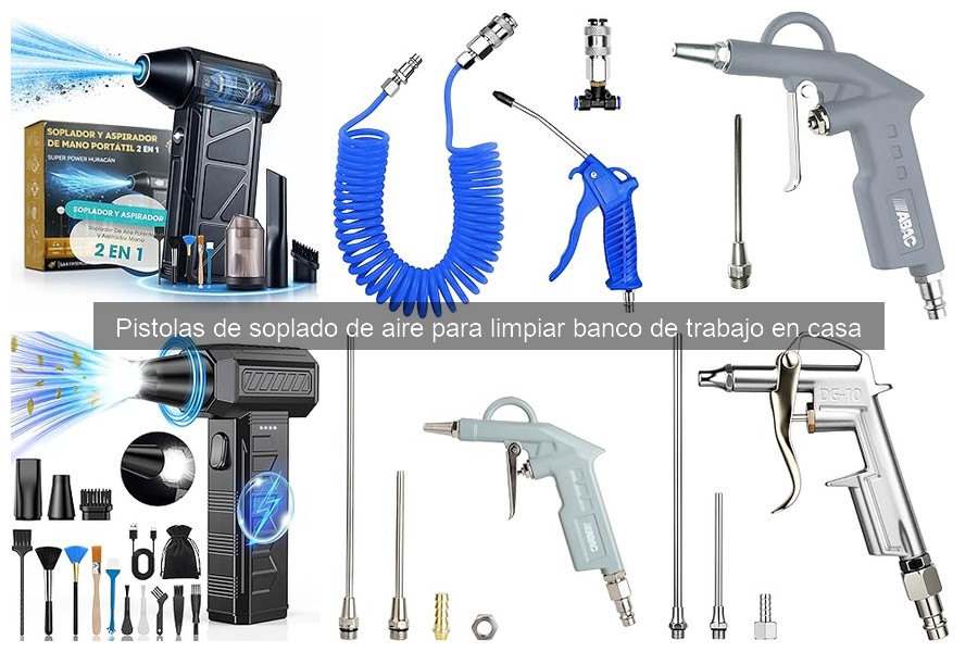 Problemas Comunes al Usar Pistolas de Soplado de Aire
