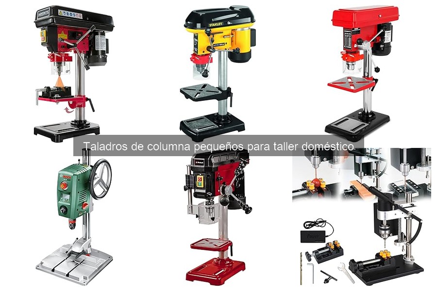 Problemas comunes al usar un taladro de columna pequeño