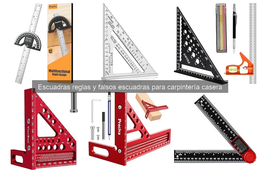 Problemas comunes con escuadras para carpintería y soluciones