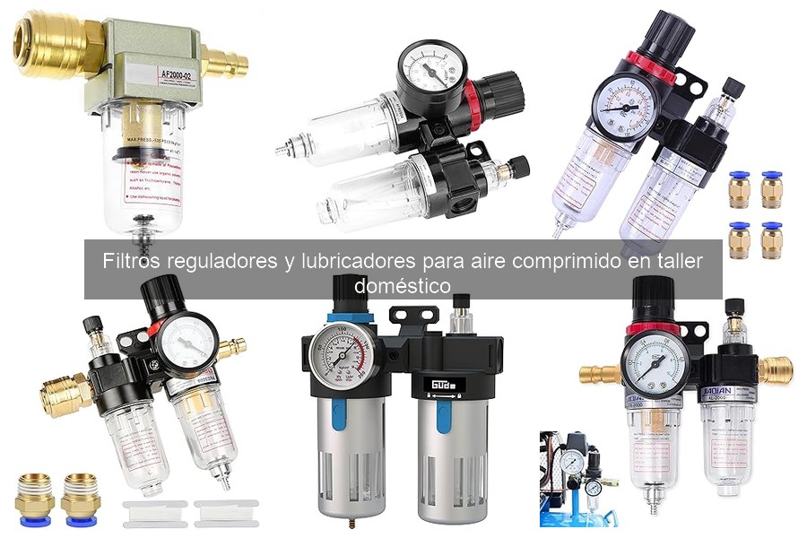 Problemas comunes con filtros y lubricadores de aire comprimido