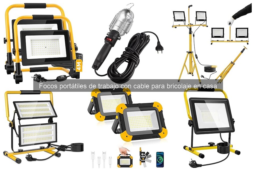 Problemas comunes con focos portátiles de trabajo y soluciones