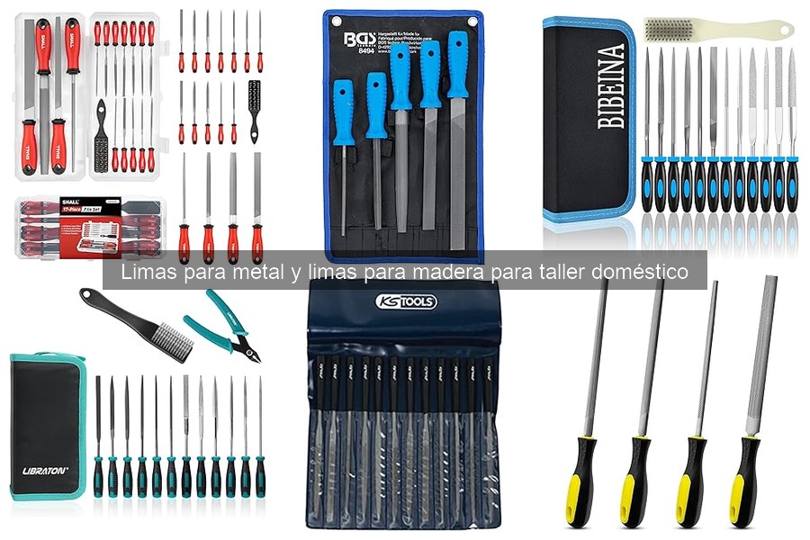 Problemas comunes con limas para metal y madera y soluciones