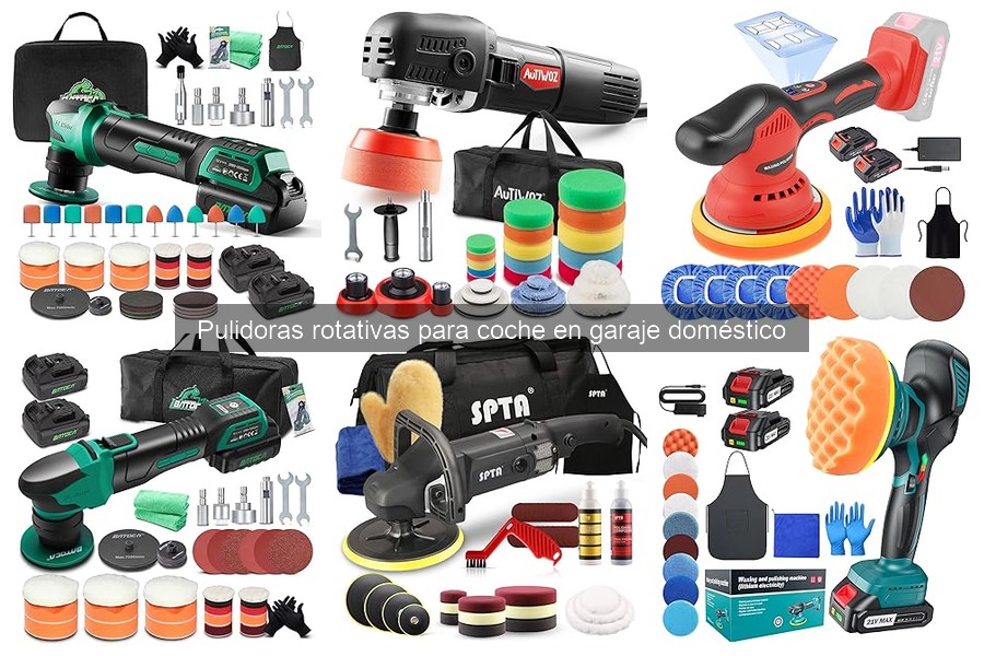 Problemas comunes con pulidoras rotativas y soluciones